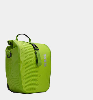 Велосипедные сумки Thule Pack'n Pedal Small, зеленые (2 шт.)
